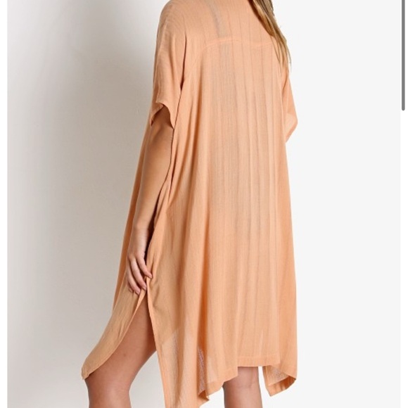 L Space
Anita Cover Up Toasted Chic Tan Button-Down - Picture 2 of 5